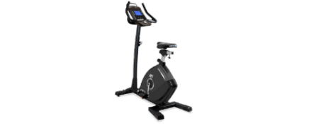 Ergometer mit Sattel und Fitnesscomputer